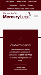 Mobile Screenshot of mercurylegal.co.uk